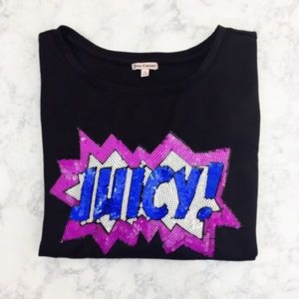 pop art Juicy Couture sweater